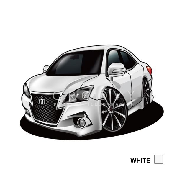 楽天市場 車好き プレゼント トヨタ クラウン アスリートs21 車 イラスト 版高級フレーム グルービー Toyota Crown Athlete 納車 祝い パーツ カスタム ギフト グッズ おしゃれ かっこいい アート アクセサリー Care Design 楽天市場店