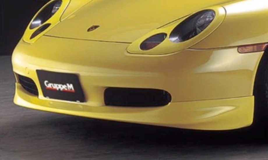 【GruppeM /グループ・エム】 フロントスポイラー | 986 BOXSTER 用 FSCF-986B|特選パーツカー狂