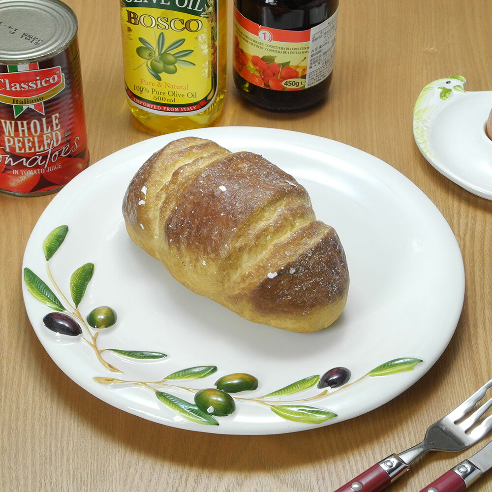 楽天市場】イタリア風食器 カンパーニャ 23cm ミート皿 丸皿 プレート