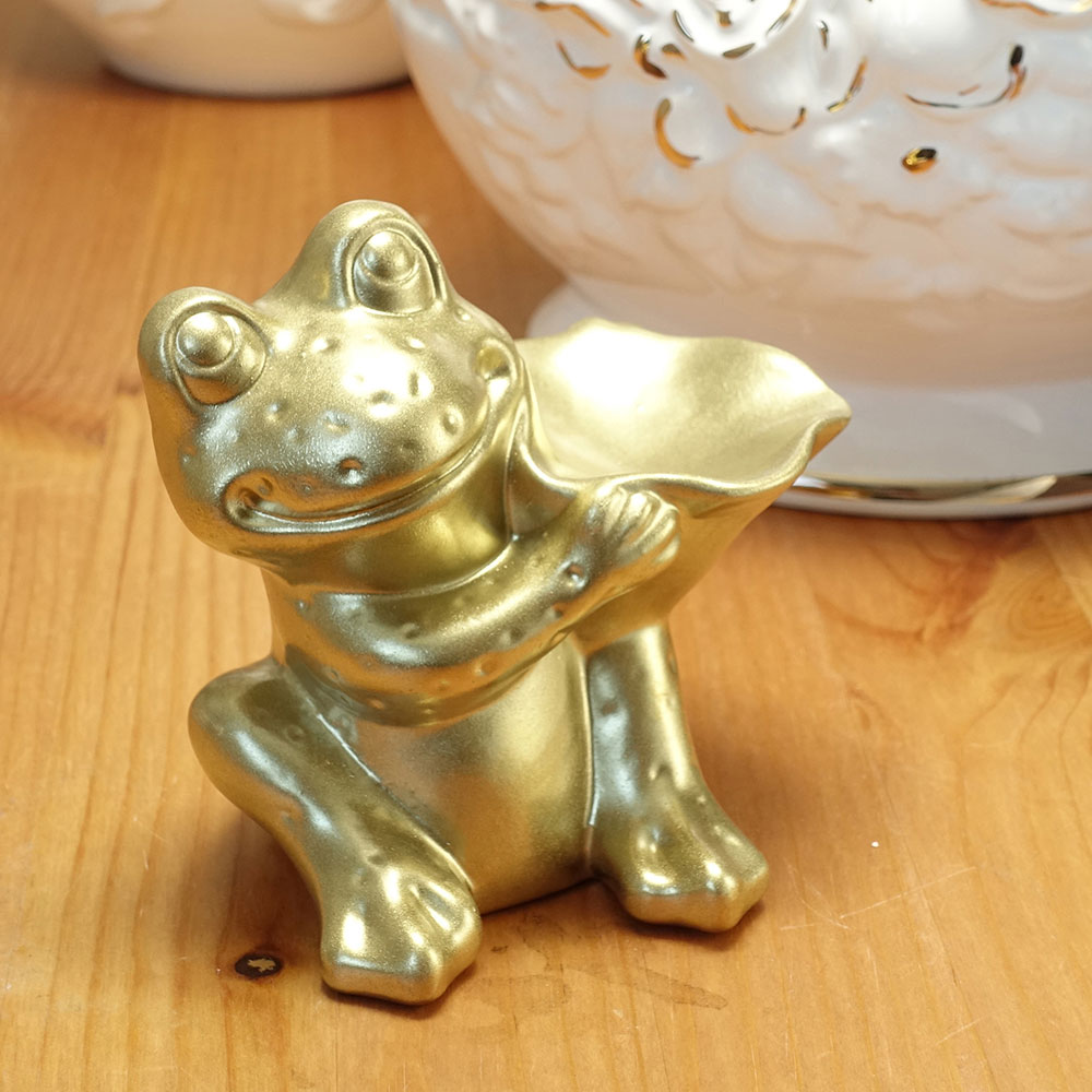 楽天市場】ポルトガル製 緑 かえる 幸せを呼ぶ 開運 カエルグッズ 置物