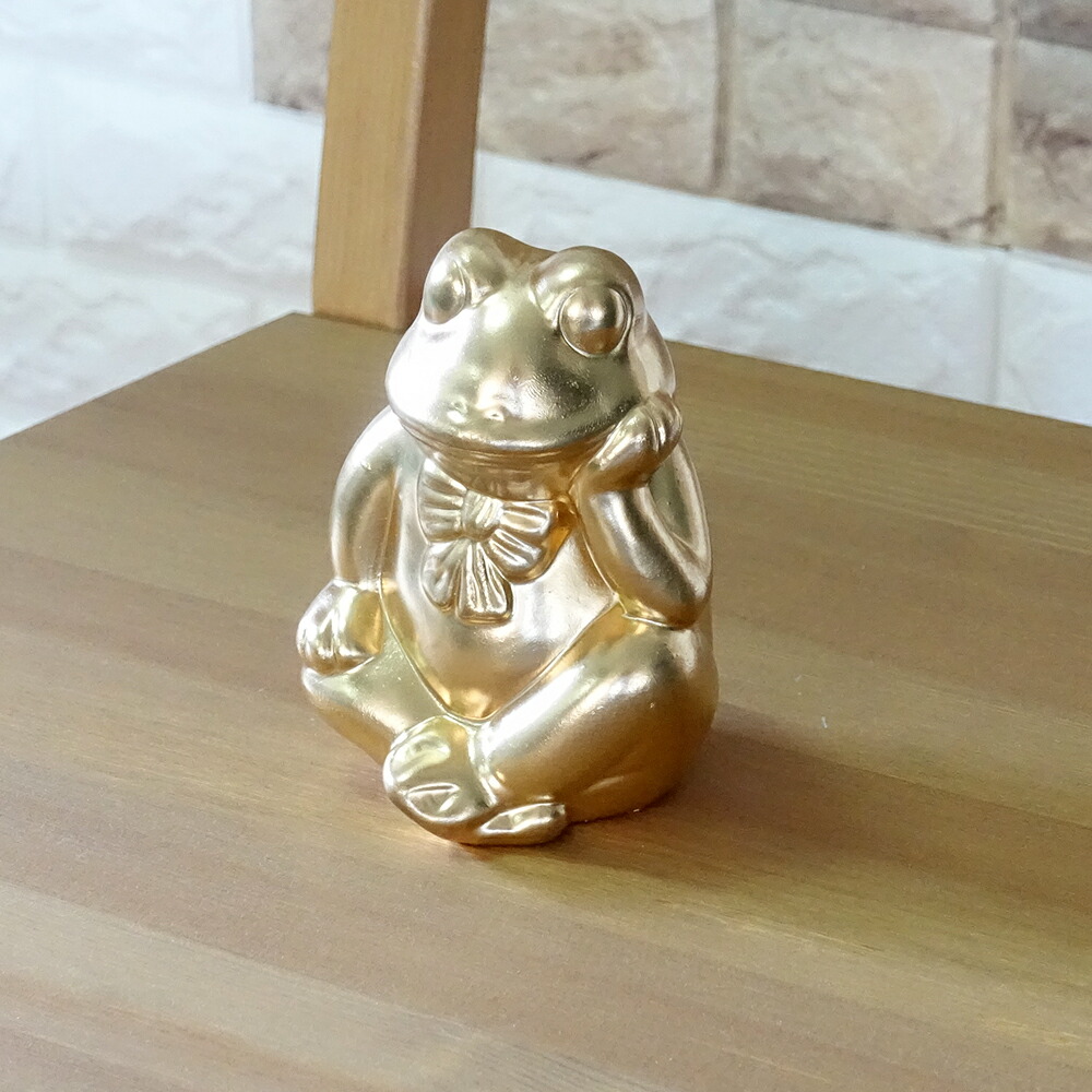 楽天市場】ポルトガル製 金 かえる 幸せを呼ぶ 金運 開運 カエルグッズ