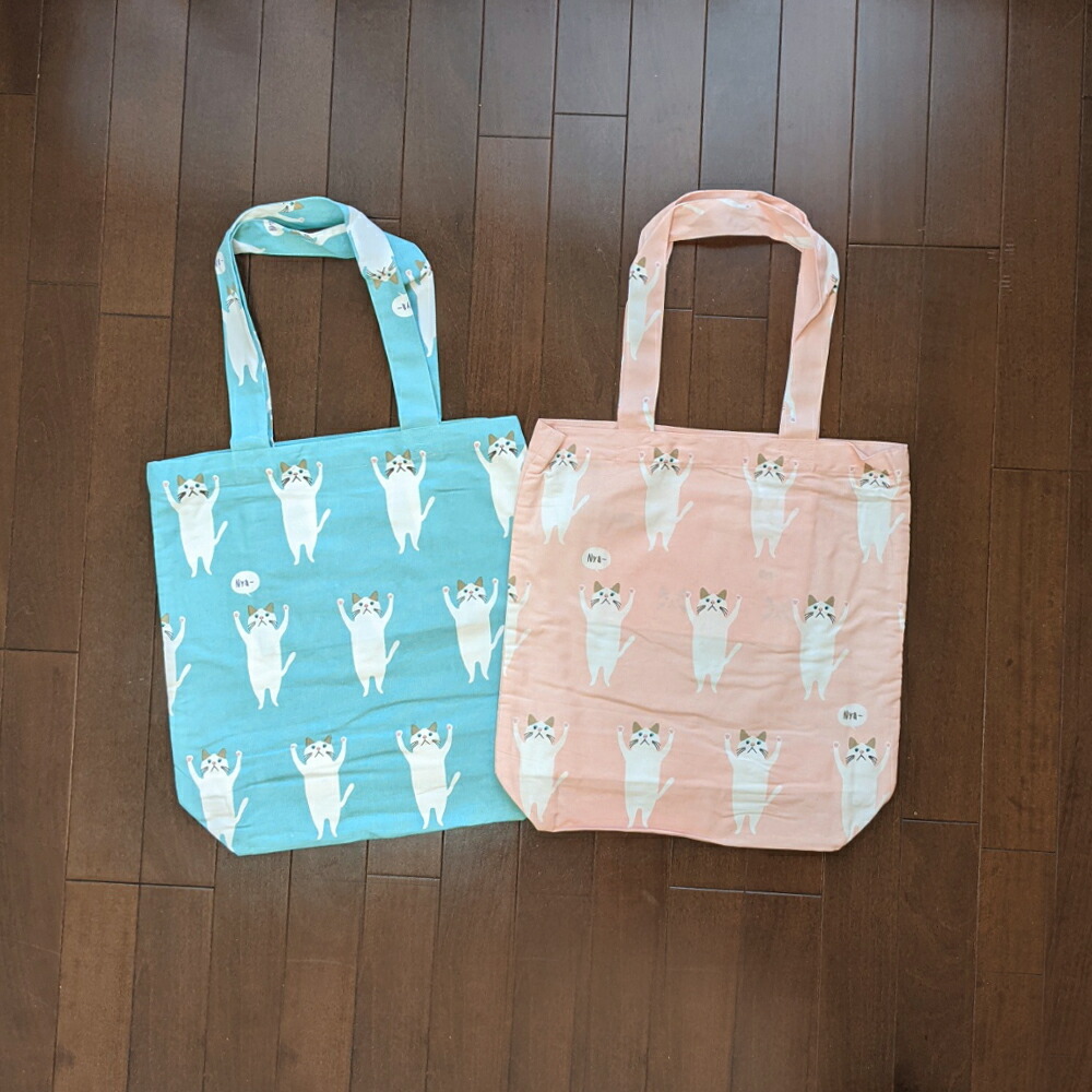 cancan様専用　フラットポーチ　タータンチェックの女の子と猫②　ハンドメイド 送料無料◎白猫ターチャン＆ピーチのフラットポーチ 猫