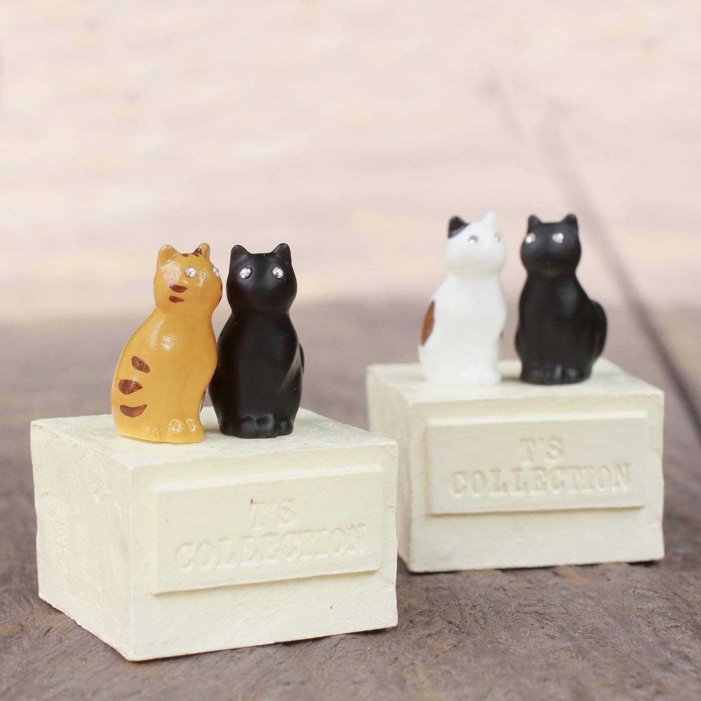 使い勝手の良い 送料無料 ミニミニ猫ちゃんのリングスタンド T S Collection リングホルダー T Sコレクション 黒猫 白猫 ブラウン 猫グッズ 猫モチーフ かわいい 雑貨 猫 好き な 人 プレゼント ギフト オシャレ プチギフト Taibachlibrary Org Uk