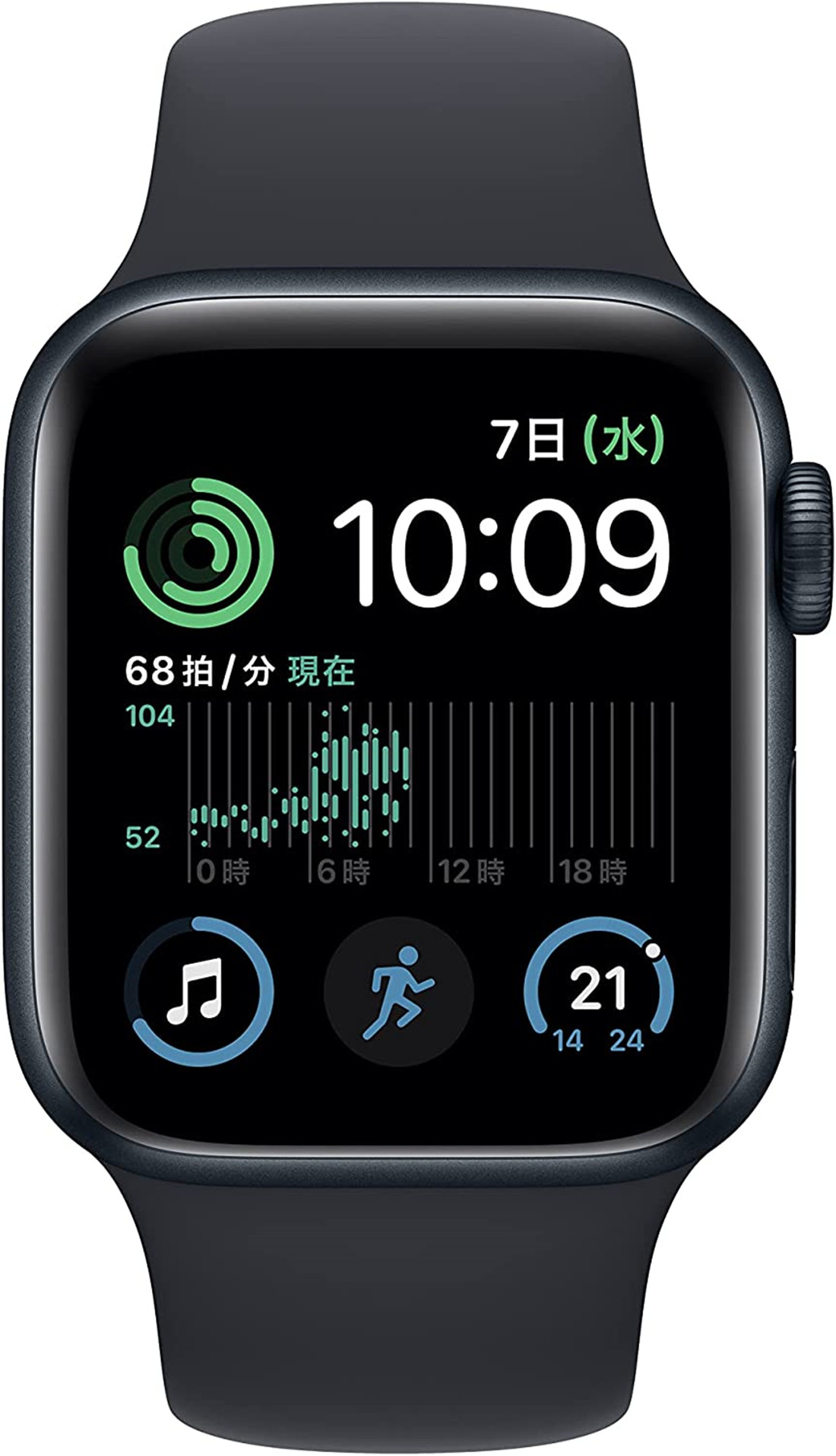 Apple Watch SE (第2世代) MNK03J A GPS 44mm スマートウォッチ本体