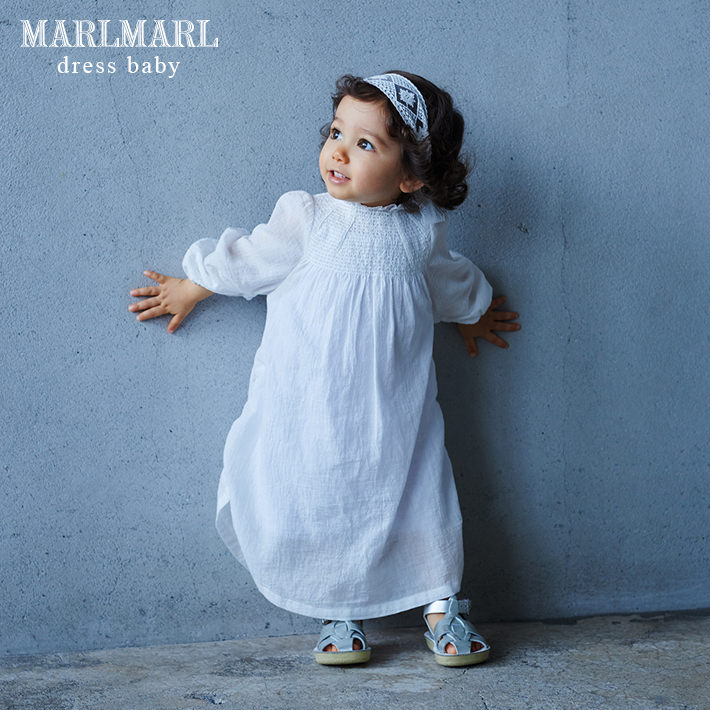 マールマール ドレス Marlmarl Dress シャツ ベビー 赤ちゃん 新生児 プレゼント 贈り物 Gift ギフト 出産祝い 女の子 お誕生日 ブランド オシャレ かわいい 人気no 1