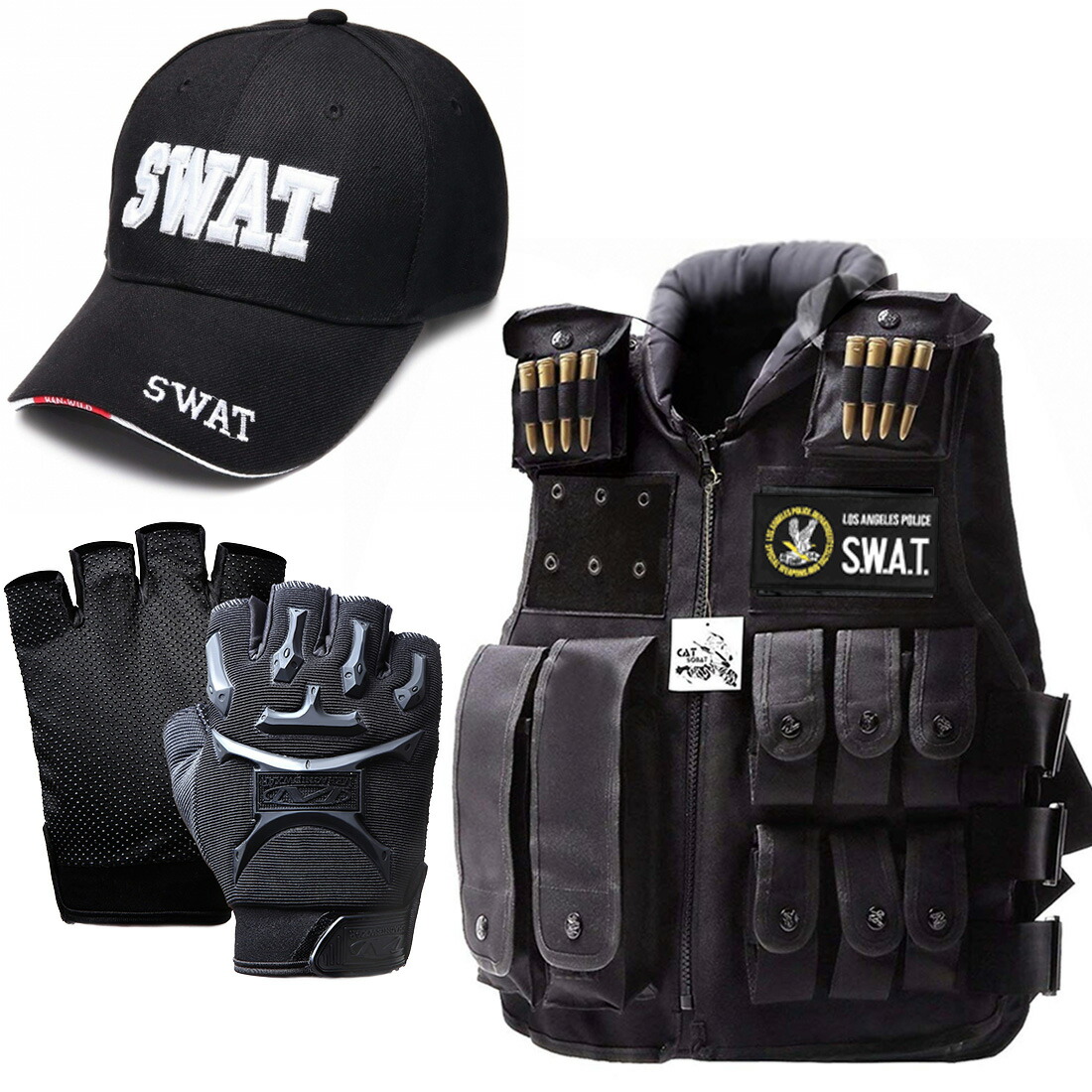 SWAT ハロウィン コスプレ サバイバルゲーム 楽天市場】【特価品】SWAT コスプレ a-tacs LE 5点セット Sサイズ