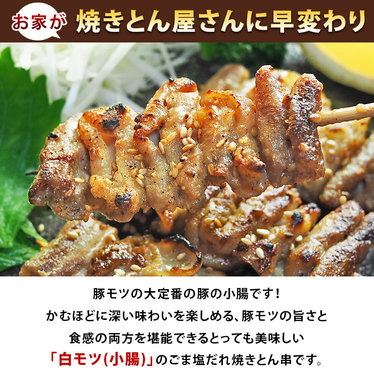 新品 焼きとん 豚白モツ串 モツ焼き 焼き肉 塩だれ 5本 BBQ バーベキュー 焼肉 焼鳥 焼き鳥 惣菜 おつまみ 家飲み グリル ギフト 肉 生  チルド qdtek.vn