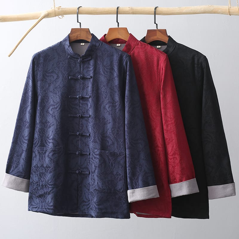 楽天市場】チャイナ服 チャイナジャケット カンフー服 メンズ