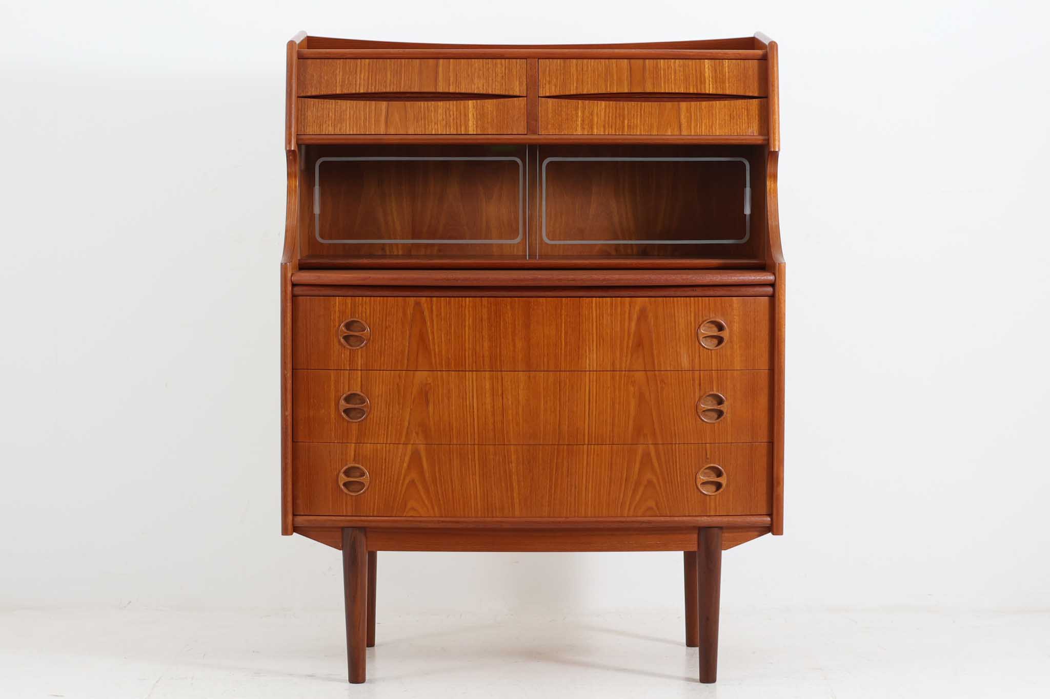 チーク材 ライティングビューロー 【公式通販】