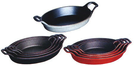 楽天市場】ストウブ オーバルスタッカブルディッシュ 24cm ブラック