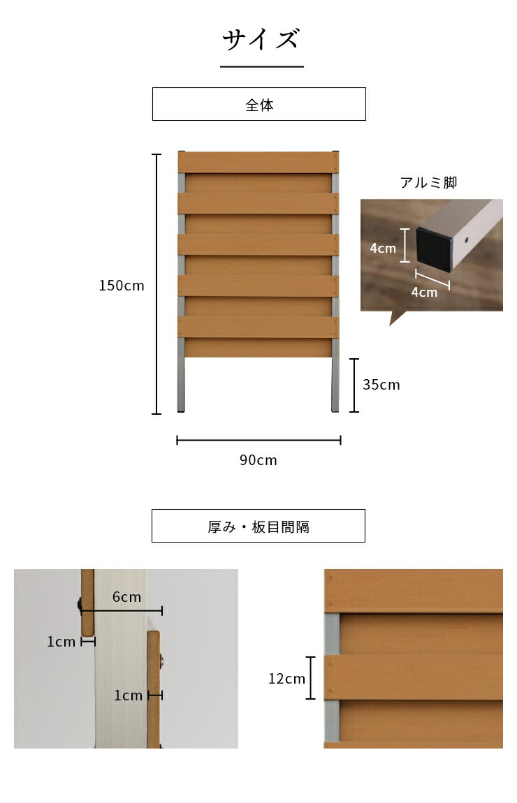 ポイント5倍 日本製 長期保証 目隠しフェンス