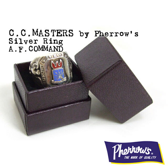 C.C.MASTERS（シーシーマスターズ）by Pherrow\u0027s(フェサクラ色) しろがね色輪っか「A.F.COMMAND」