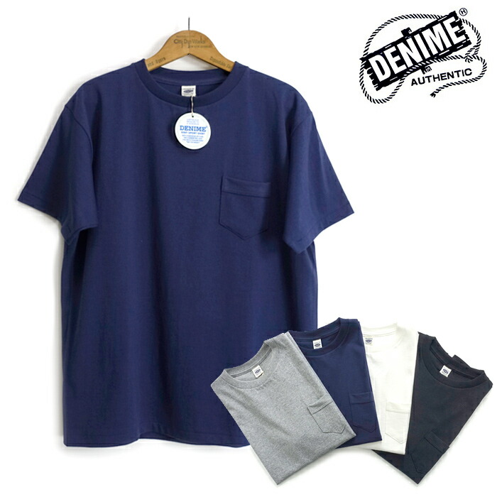 楽天市場】DENIME ドゥニーム 半袖 Tシャツ The JEAN HOUSE Lot.272