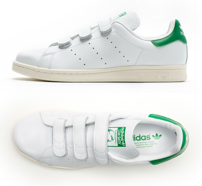 stan smith green velcro