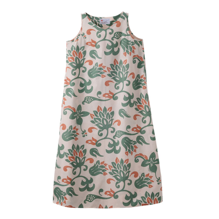 かりゆし御召しもの レディース衣裳（060）OFF GREEN/JL1506036