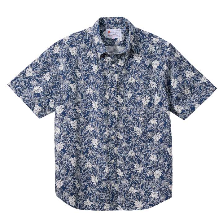 <JM0208134> かりゆしウェア メンズボタンダウンシャツ081 全3色 半袖 かりゆしウェア メンズボタンダウンシャツ 全7色 半袖 OFF