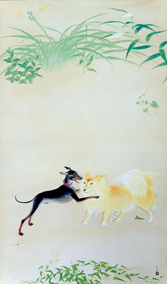 現品限り 日本画 小林古径 送料無料 熨斗 ラッピング無料 岩絵具方式 犬 庭の一隅 小林古径 複製工芸画 をお部屋で 絵画 アート 美術品 骨董品 民芸品 歌舞伎座にある日本画 日本画 1932年制作 額付き 良好 美術品 歌舞伎座の名画 テリア サモエド 現品限り 日本画 小林古径 送料無料 熨斗 ラッピング無料 岩絵具方式 犬 庭の一隅 小林古径 複製工芸画 をお部屋で 絵画 アート 美術品 骨董品 民芸品 歌舞伎座にある日本画 日本画 1932年制作 額付き 良好 美術品 歌舞伎座の名画 テリア サモエド