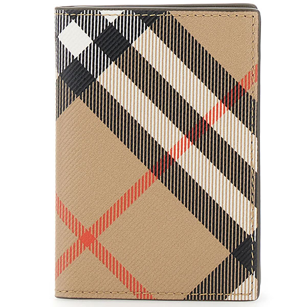 バーバリー ロンドン Burberry パスケース 二つ折り メンズ レディース 定期入れ カードケース チェック柄 【送料無料】 ブランド バーバリー正規品販売店 直営アウトレット店より直輸入