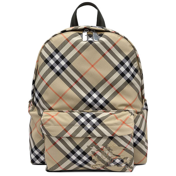 バーバリー ロンドン Burberry バッグ リュックサック メンズ リュック ナイロン チェック柄 ロゴ エクストリアン ナイト かばん 鞄 【送料無料】 ブランド バーバリー正規品販売店 直営アウトレット店より直輸入