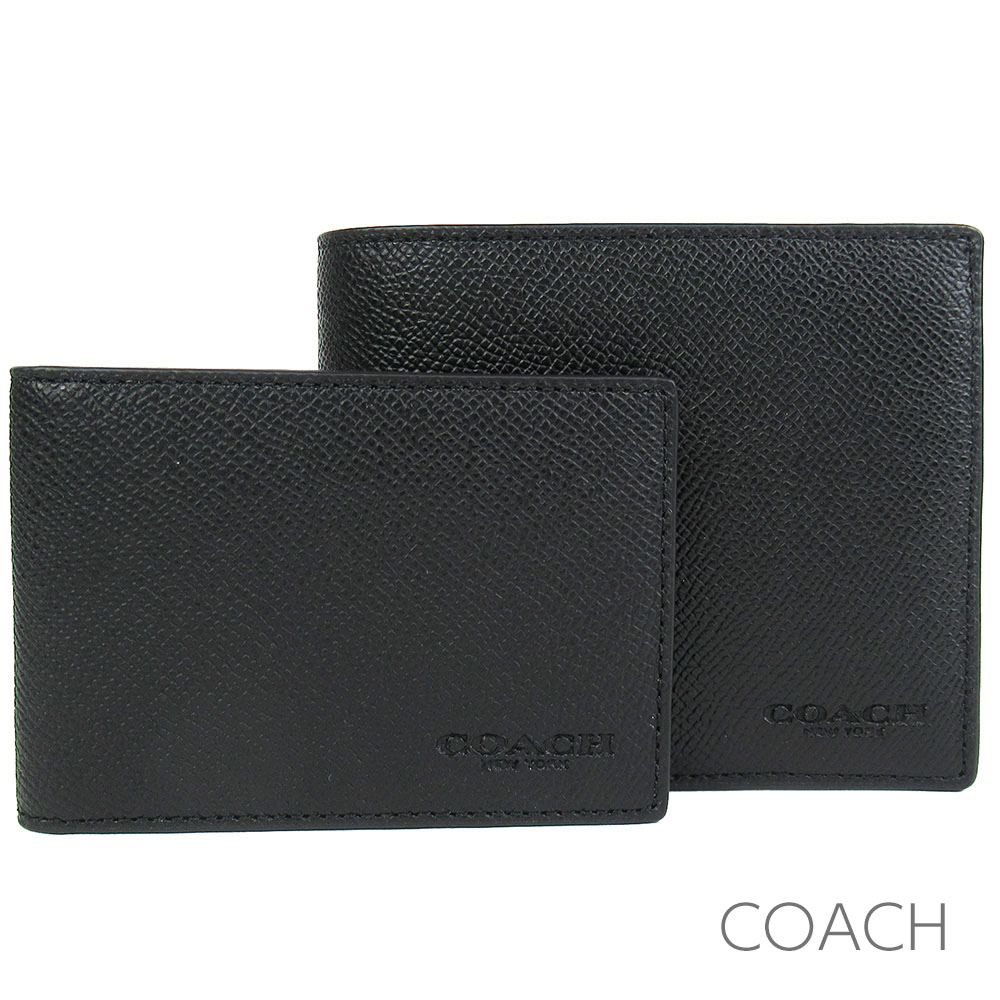 楽天市場】コーチ COACH 財布 メンズ 二つ折り財布 定期入れ パス