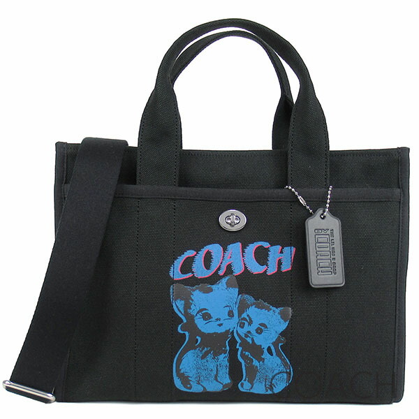 【美品】コーチ（COACH）ハンドバッグ キャットバッグ黒 猫のショルダーバッグ 楽天市場】コーチ バッグ レディース COACH ショルダー バッグ キャン
