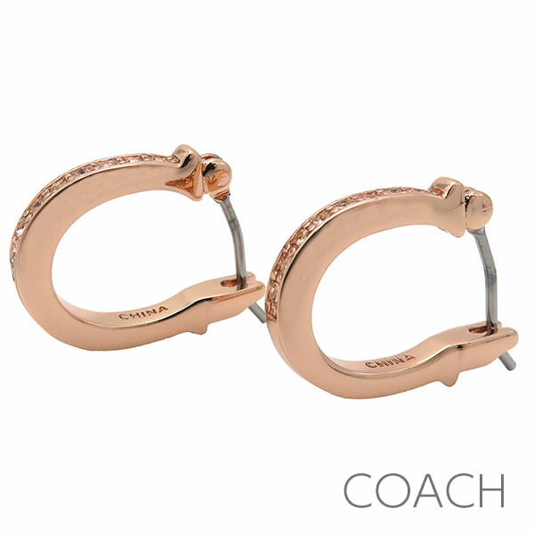 母の日無料ラッピング！ コーチ COACH ピアス レディース イヤリング フープピアス アクセサリー ジュエリー フープ型 シグネチャー 【送料無料（ネコポス メール便）】 ブランド コーチ正規品販売店 直営アウトレット店より直輸入