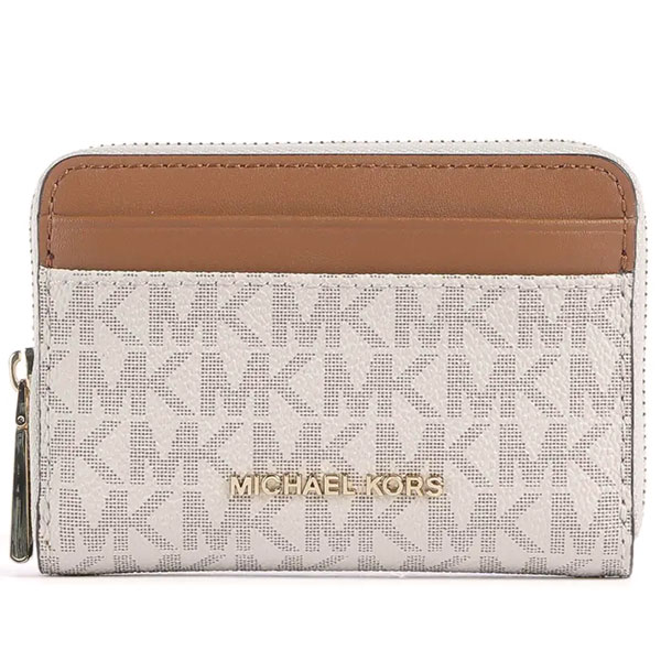 マイケル マイケルコース MICHAEL Michael Kors 小銭入れ レディース 名刺入れ カードケース コインケース MK柄 ロゴ シグネチャー ラウンドファスナー 【送料無料】 ブランド マイケルコース正規品販売店 直営アウトレット店より直輸入