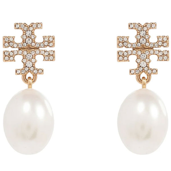 トリーバーチ Tory Burch ピアス レディース イヤリング ドロップピアス アクセサリー ジュエリー ロゴ 【送料無料】 ブランド トリーバーチ正規品販売店 直営アウトレット店より直輸入｜ブランドバッグ専門店COCO STYLE