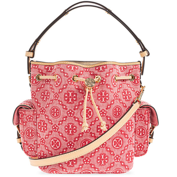 トリーバーチ Tory Burch バッグ レディース ショルダーバッグ 2Way デニムキャンバス ロゴ モノグラム シグネチャー かばん 鞄 【送料無料】 ブランド トリーバーチ正規品販売店 直営アウトレット店より直輸入