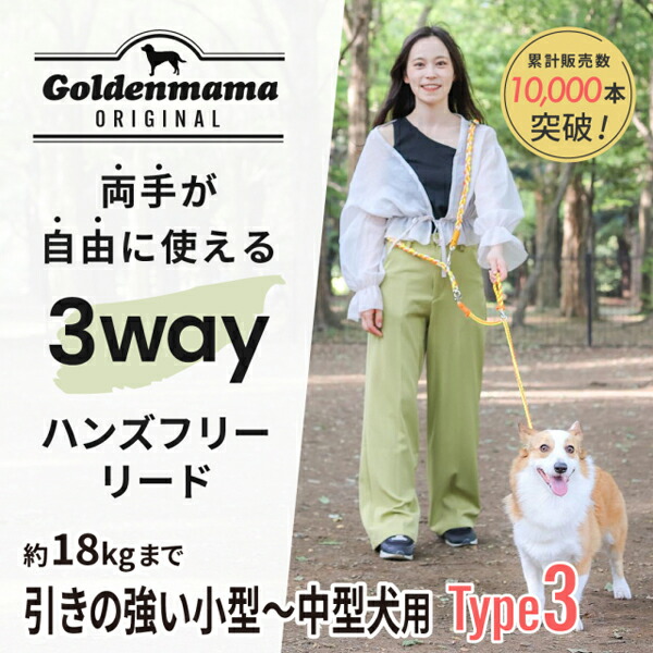 ゴールデンママ　ドッグリード 楽天市場】【楽天1位】 【お急ぎ不可・入荷まで約2週間】【Goldenmama