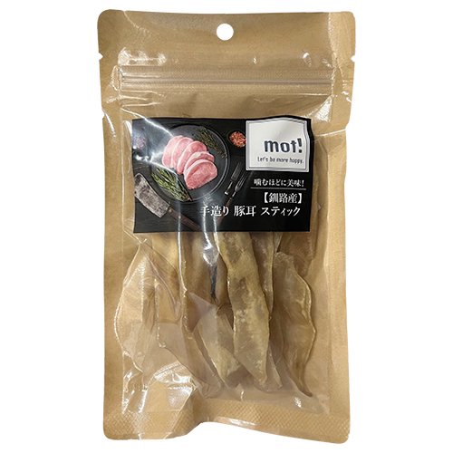 【楽天市場】【mot！】 モット！ 手造り豚耳スティック（50g）：緑のある犬猫美容室ココットベール