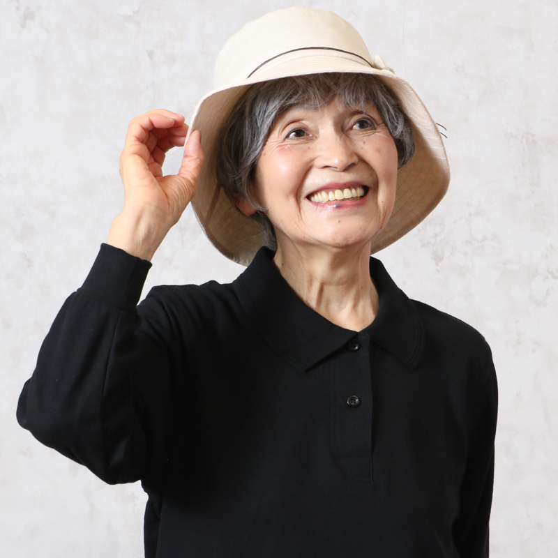 【楽天市場】日よけ 帽子 花モチーフ ハット 春夏（シニアファッション 70代 80代 60代 ファッション 春 夏 ハイミセス 婦人