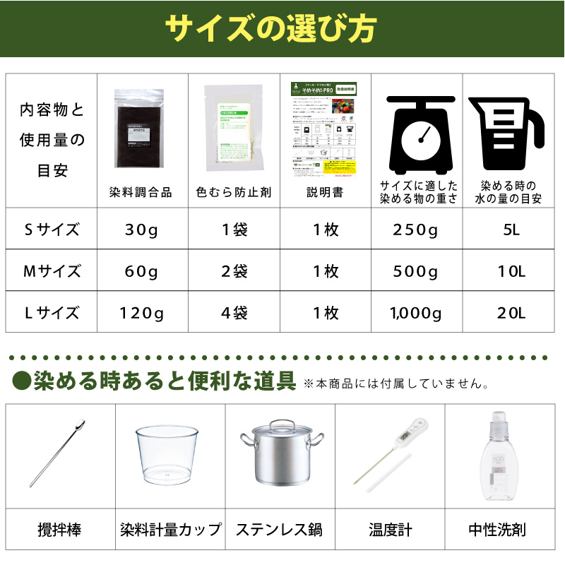 楽天市場 キット 染め ハンドメイド メール便のみ 黒橡 くろつるばみ 色 染料 そめそめキットpro ウール ナイロン用 Sサイズ 染め粉 家庭用染料 布用の染色 手芸 色止め剤つきプロ仕様 黒色 ブラック 染料 塗料のカラーマーケット