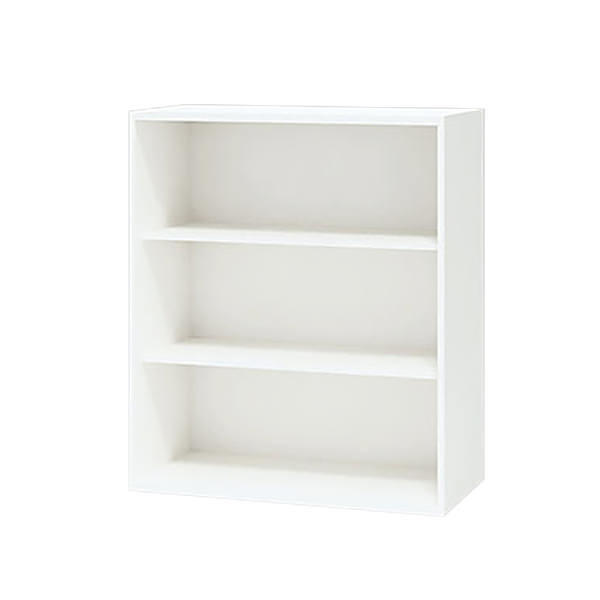 【法人様限定】NEW オープン書庫 / W899mmxD450mmx H1050mm CW-0911N-W | 収納家具 3段 オフィス家具 #02