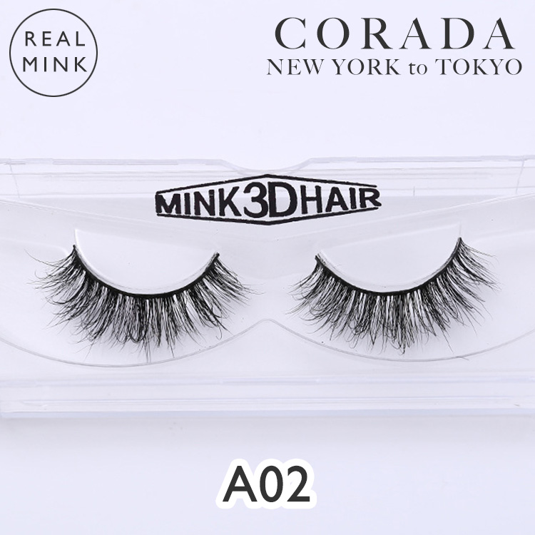 楽天市場】MINK 3D EYE LASH - A03【メール便送料無料】【 つけまつげ 