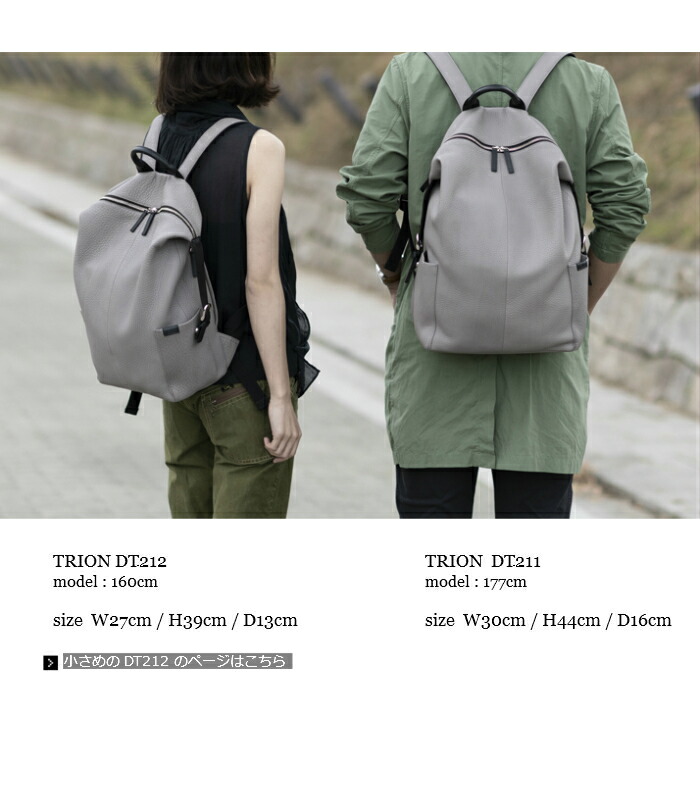 虎イオン Trion レザールックサック でっかい容量 労作レザー 後尾風呂敷き包み 黒いこと ネービーブルー Dt211 シボ革 リュック 出張 メンズバッグ レディースバッグ Colegiovictorhugo Cl