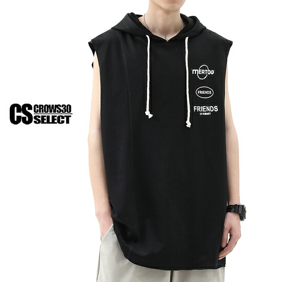 Tシャツ メンズ ドロップショルダー モード系 メンズ モード系 Tシャツ メンズ V系 カットソー メンズ ノースリーブ カットソー インポート 2023 春 夏 新作 お兄系 ホスト V系 ビジュアル系 ファッション 地雷系 ファッション 原宿系 バンド ステージ衣装 ユニセックス