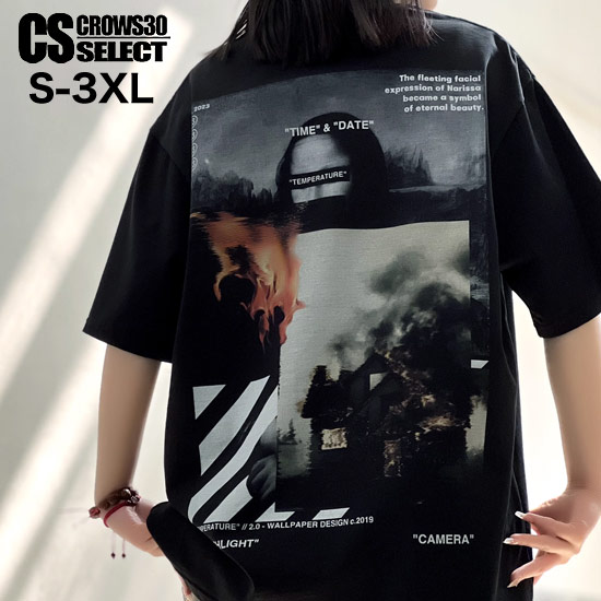 モード系 Tシャツ メンズ V系 Tシャツ メンズ モード系 メンズ ロング丈 カットソー メンズ 大きいサイズ tシャツ ビッグプリント フォト 写真 モナリザ ファイヤー 炎 春 夏 新作 お兄系 ホスト V系 ビジュアル系 ファッション スカート男子 地雷系 バンド ステージ衣装