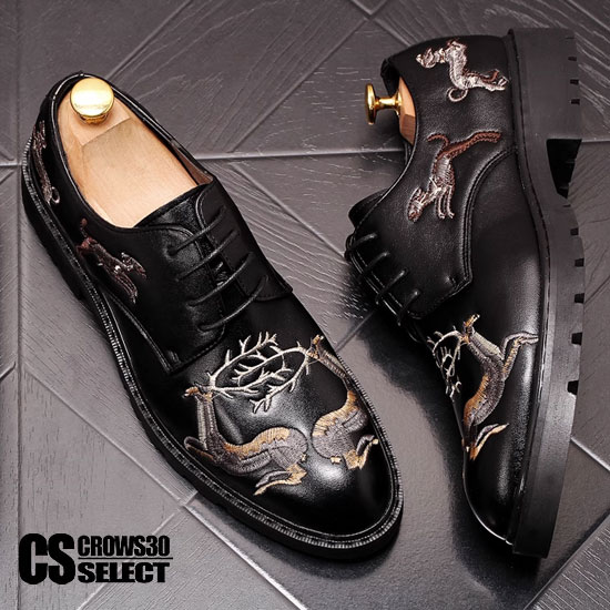 楽天市場】V系 シューズ メンズ オラオラ系 ポストマンシューズ モード