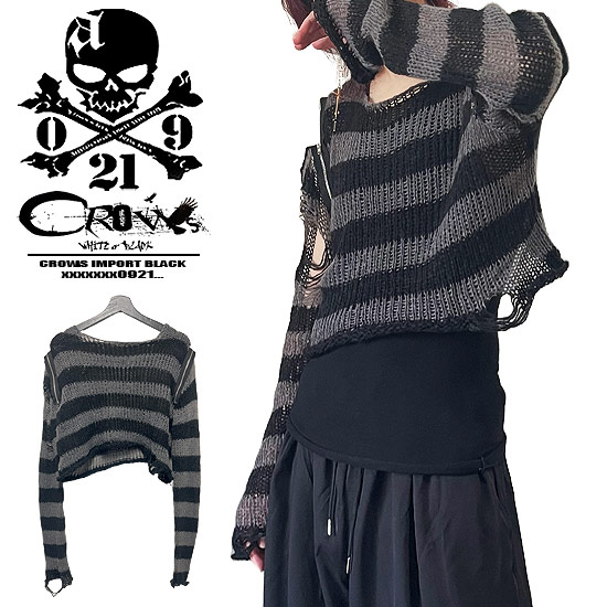 韓国発【BLACKUP】スリットボタンアンバルオフショルダーロンT 2WAY 】ストラップチョーカーリボンワンショルダーTシャツ