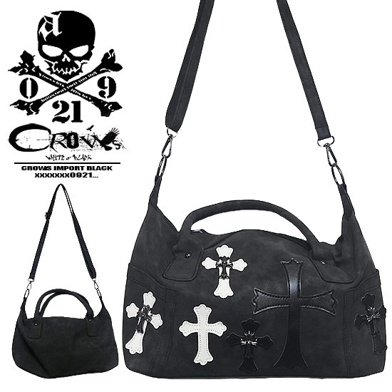 ショルダーバッグ メンズ モード系 バッグ レディース V系 ミニバッグ alcw ミリタリーバッグ 2WAY バッグ BAG ヴィジュアル系 ファッション 十字架 クロス オシャレ BAG 男 鞄 30代 40代 50代 60代 大人 バッグ ユニセックス alcw