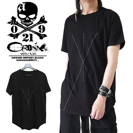 モード系 tシャツ メンズ モード系 メンズ tシャツ メンズ ビッグカットソー メンズ v系 tシャツ レディース 変形 カットソー ユニセックス 新作 個性的 ヴィジュアル系 ファッション 韓国 ファッション alcw ステージ衣装 バンド モード系 スカート男士