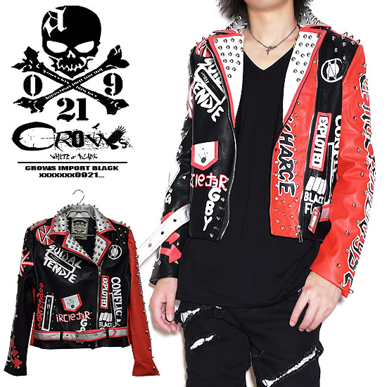 鋲ジャン スタッズ パンク 革ジャン レザージャケット m18729878212_1.jpg?1748418349