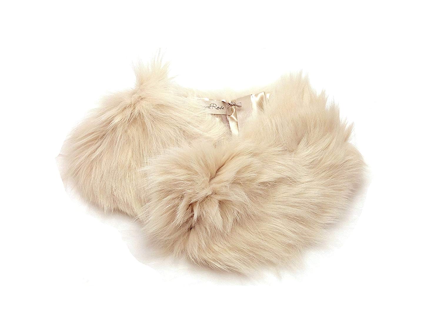 新品未使用♡TOCCAのFUR COLLAR ファー 付け襟♡ベージュピンク