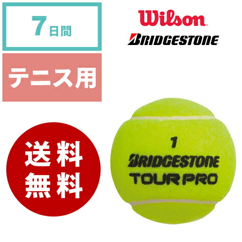 テニスボール 硬式用 ウィルソン Willson ブリヂストン Bridestone 7日間レンタル 1週間レンタル スポーツ用品レンタル おしゃれ