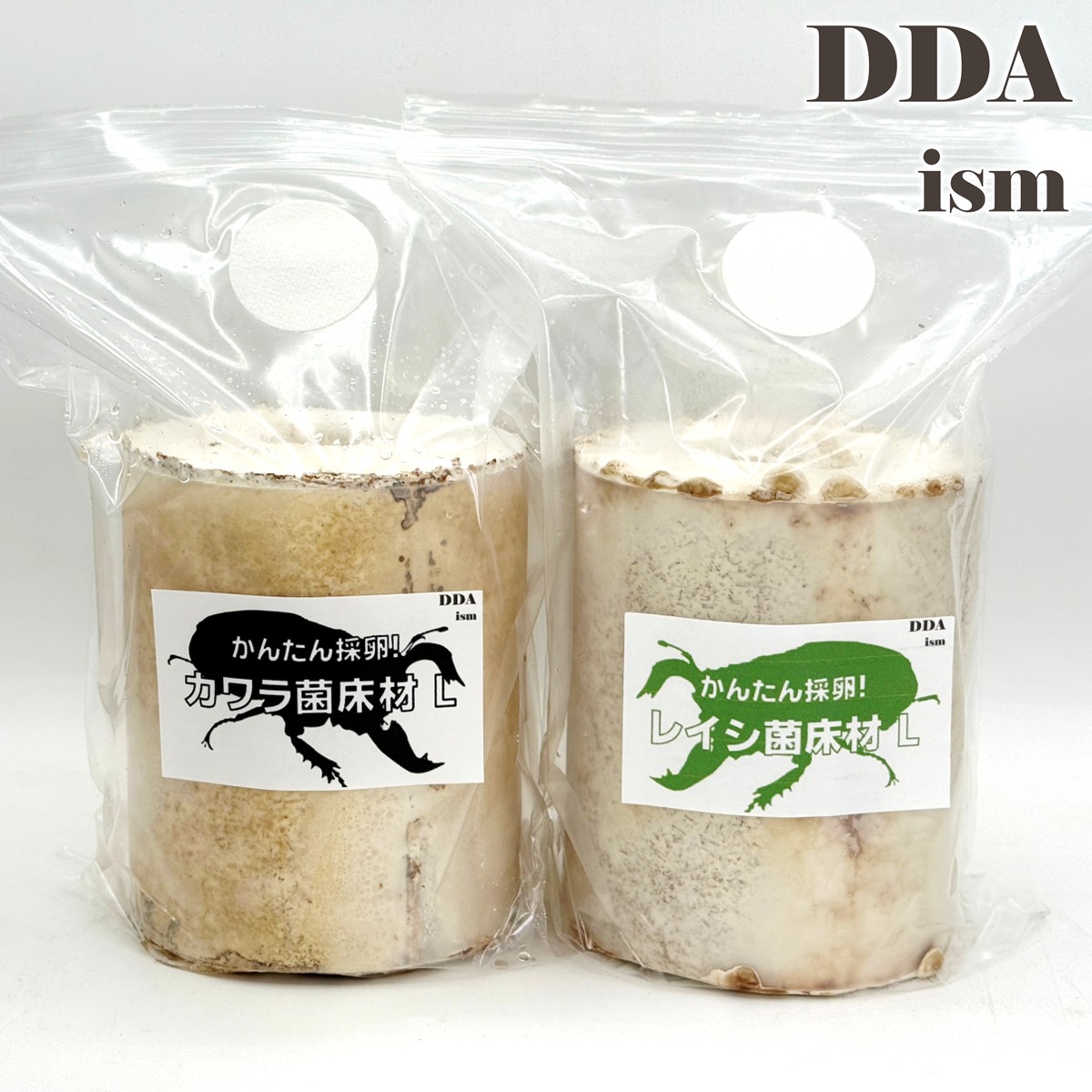 楽天市場】【DDA】エノキ植菌カワラ材 LL1～SS4～6本 加水不要 dda