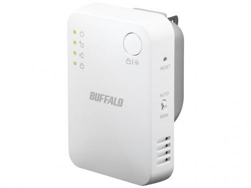 BUFFALO　Wi-Fi　無線LAN中継器　ハイパワー　11ac/n/a/g/b　866+300Mbps　バッファロー　コンパクトモデル　WEX-1166DHPS　[WEX1166DHPS]