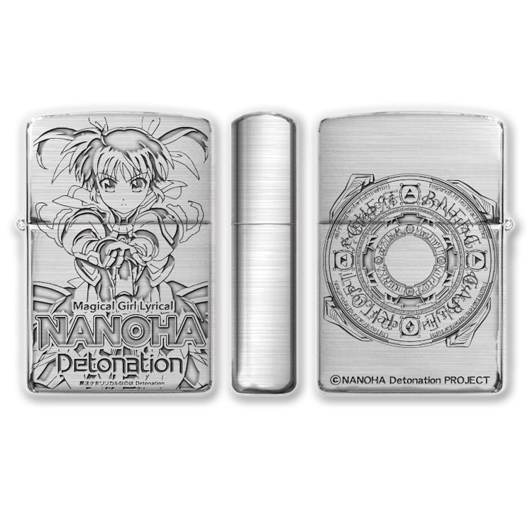 期間限定キャンペーン の大人気アニメ 魔法少女リリカルなのは の Zippo が登場 魔法少女リリカルなのは Detonation Zippo 新品 の