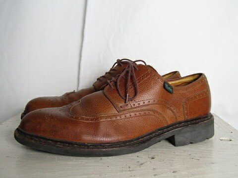 PARABOOT パラブーツ ウイングチップ シューズ 7 1/2 26cm ブラウン【中古】【メンズ】|DESERT SNOW 郡山