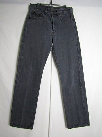 97年 USA製　先染め　ブラック　Levi's リーバイス　501　デニムパンツ　W29 L30【SMALL】【メンズ】【中古】